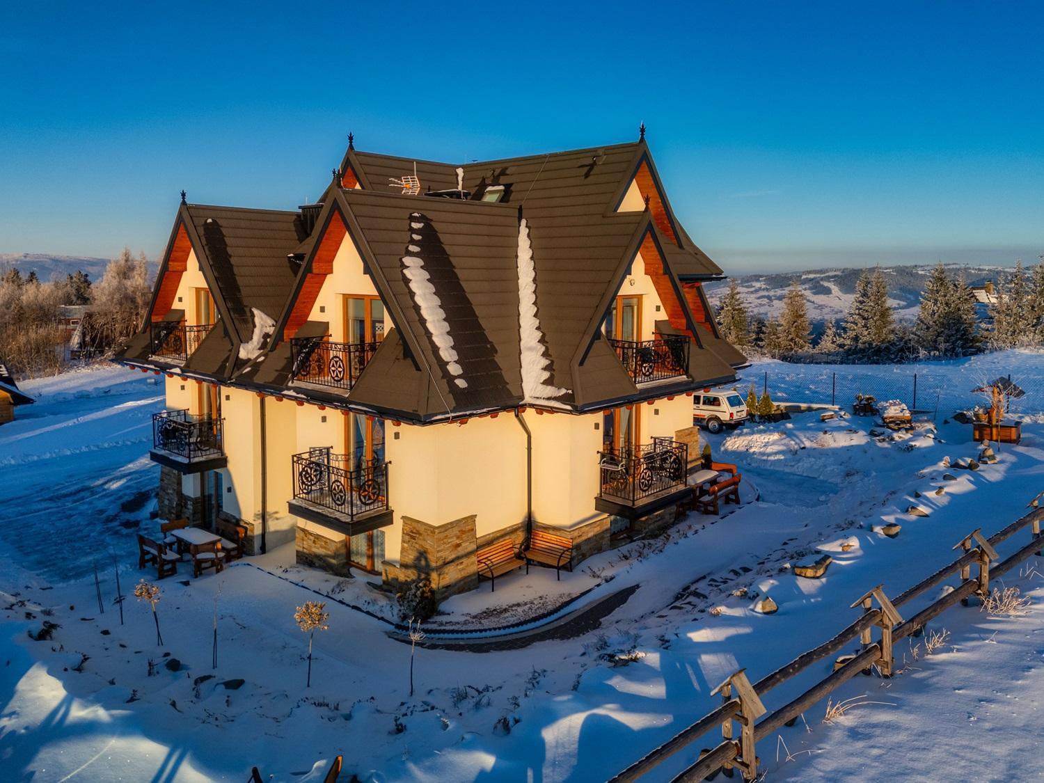 Willa Pasieka Apartamenty Domki Bukowina Tatrzańska Buitenkant foto